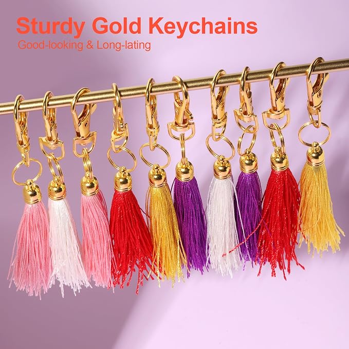 LEOBRO 480PCS Lobster Claw Clasps and Key Rings, Jewelry Making, Art Crafts - Image 3