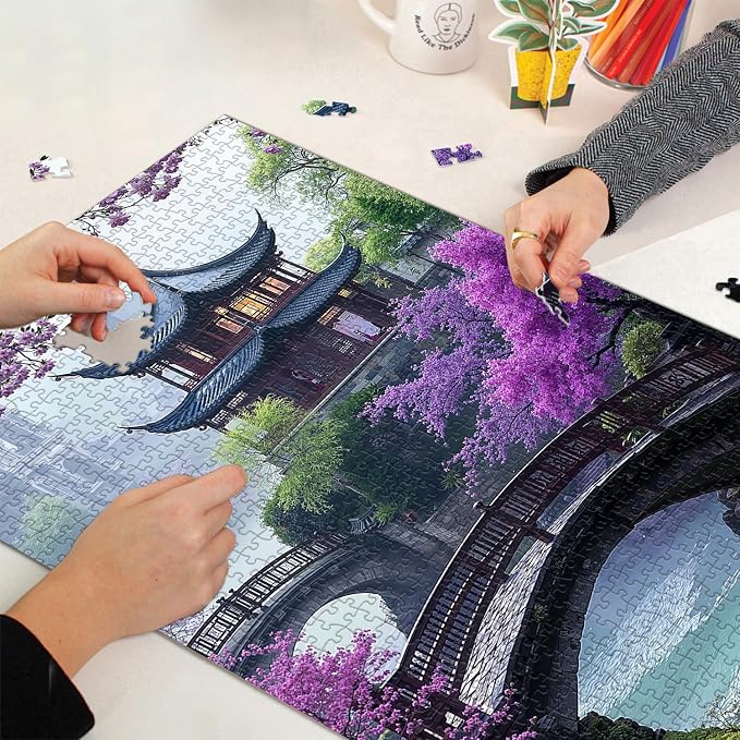 PICKFORU Plum Blossom Dreamscape Puzzles - Image 7