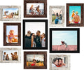 LUCKYLIFE Picture Frame Set 10-Pack, Gallery Wall Frame Collage by LUCKYLIFE