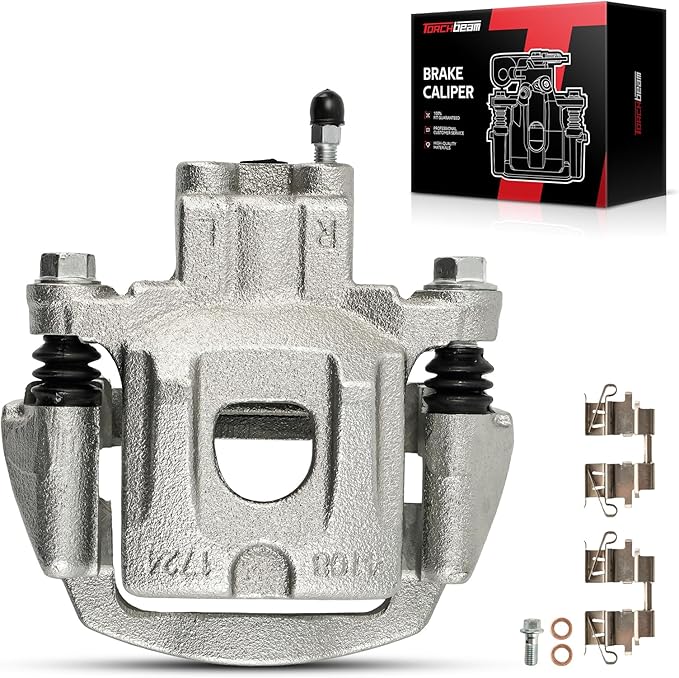 Torchbeam Rear Brake Caliper Right for Lexus RX350 2007-2009, Lexus RX330 2004-2006, Lexus RX400h 2006-2008, Toyota Highlander 2006-2007, Rear Right Caliper Replace # 19B2782