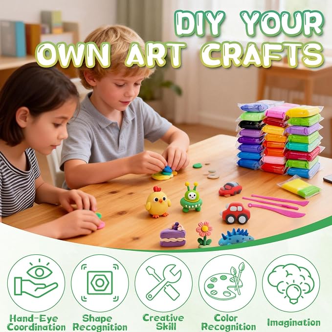Air Dry Clay - 36 Colors Modeling Clay - Image 7