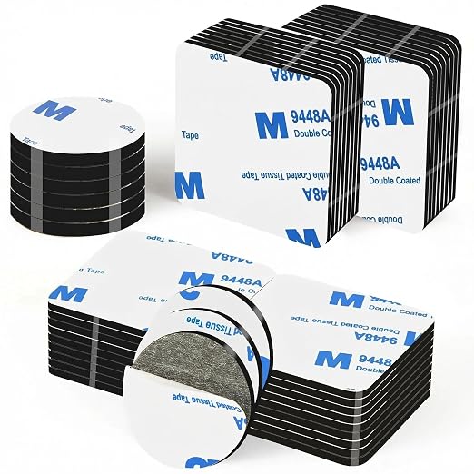 Double Sided Adhesive Pads, 2 Sided Sticky Foam Tape, Adhesive Strip by Godmony