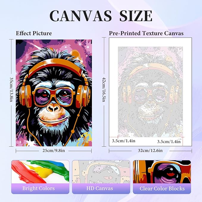 Okarina 6 Pack Paint by Numbers Kit - Image 2