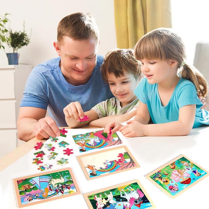 Wooden Educational Jigsaw Puzzles - Image 6