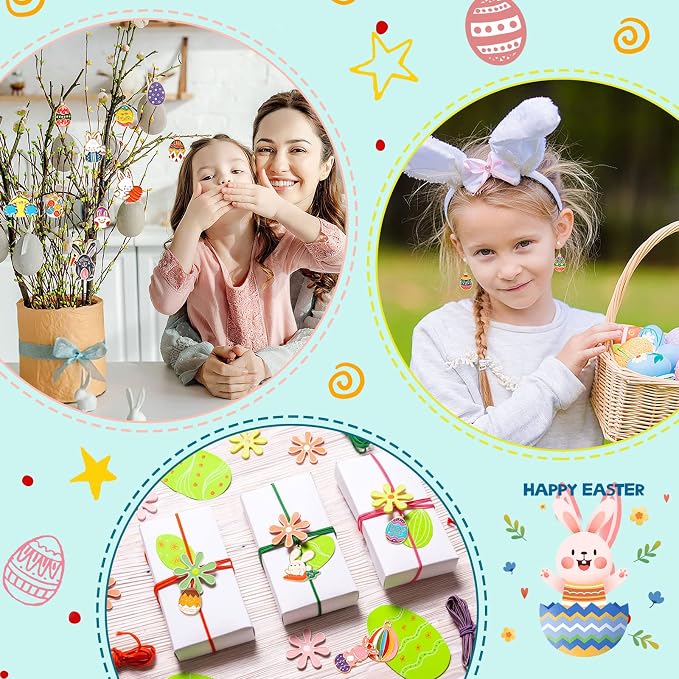 SANNIX 110Pcs Easter Charms, Easter Charms - Image 6