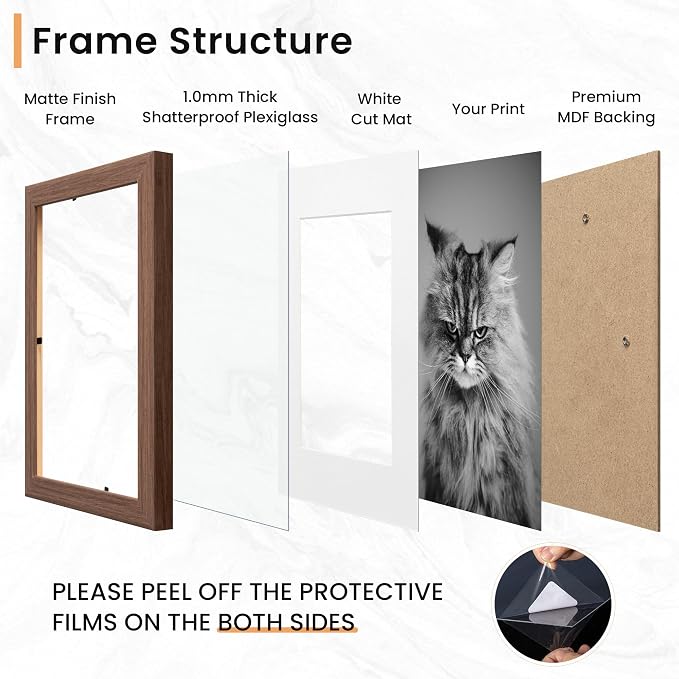 Venusmiles 15 Pack Picture Frames Collage Wall Decor, Gallery Frame Set - Image 6