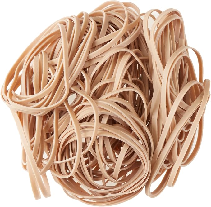 Amazon Basics Rubber Bands, Office Supplies, Size 33, 600 Bands/1 lb Pack - Image 4