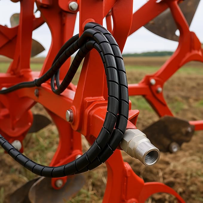 Electriduct 1 Inch Heavy Duty Spiral Wrap HDPE Flexible Plastic Cable Sleeve - Image 5