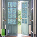 3D Vintage Stained Glass Window Film by ChicSkin