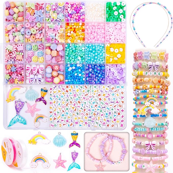 MiuCo Bracelet Making Kit for Kids Girls by MiuCo