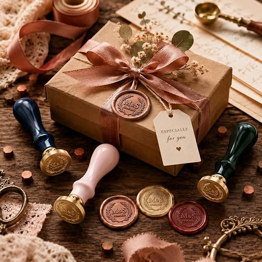 KAINSY Custom Wax Seal Stamp Kit, Personalized Gift - Image 8