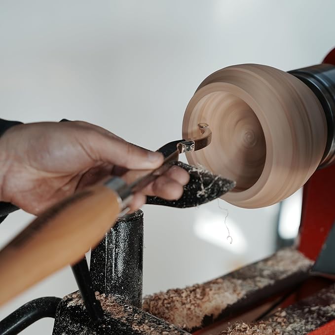 Hollowing Tool Overall length: 22 1/4" Carbide Tipped Curved for Woodturning. Beech handle length: 15 1/2", Tool bar length: 6 3/4", Tool bar thickness: 1/2", with 8.9 * 2mm-30°TCT ROUND BLADE
