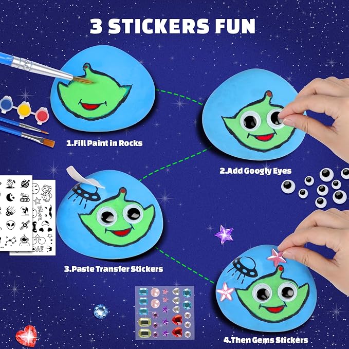 EPUMP Rock Painting Kit for Kids - Image 2