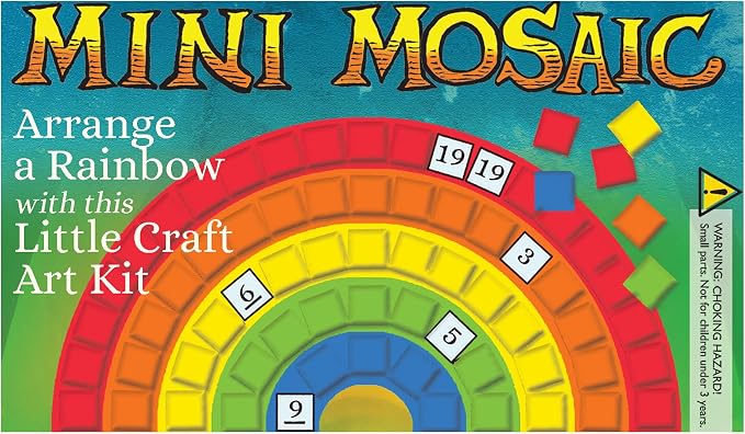 House of Marbles Mini Mosaic Rainbow Art Kit by HouseofMarbles