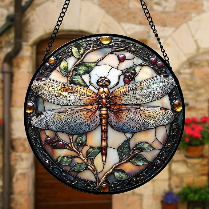DASTOLL Stained Glass Window Hanging - Image 4