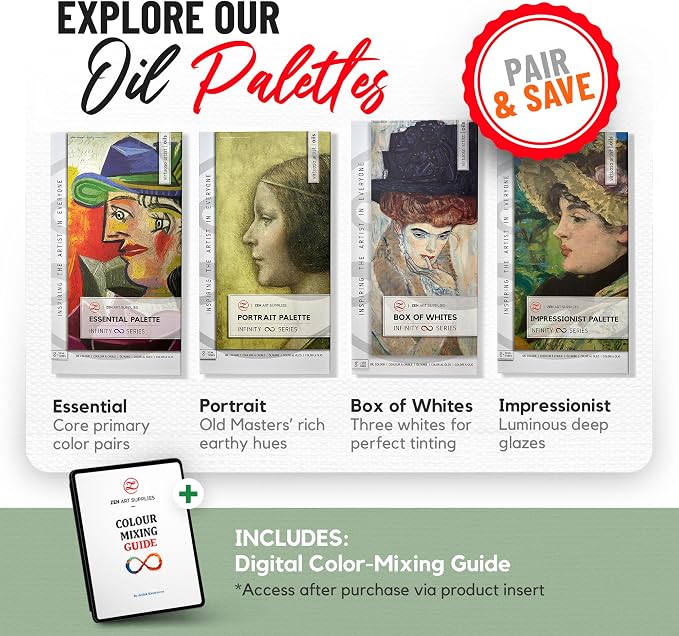 ZenART Professional Oil Paint Set - Image 9