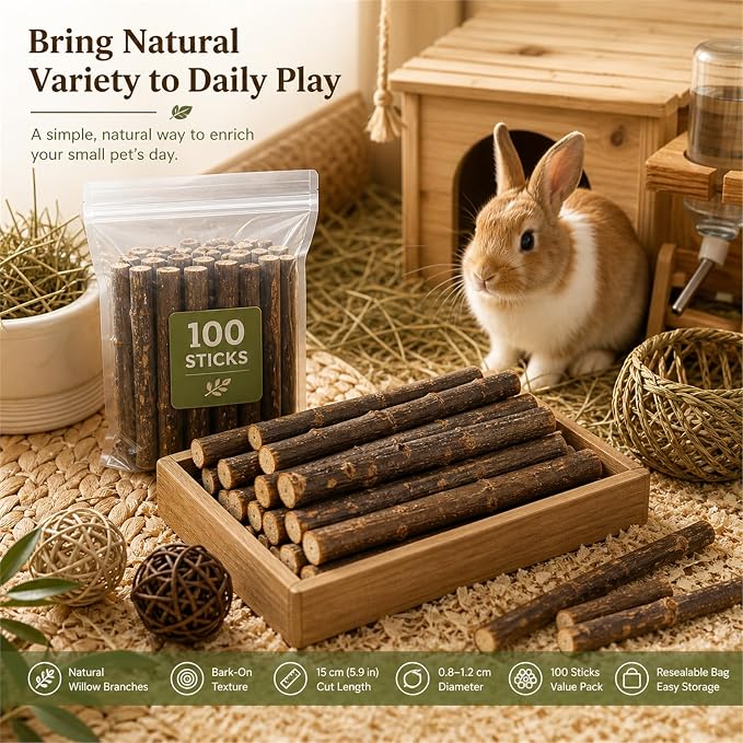 QTLCOHD 100Pcs 6 Inch Wood Sticks - Image 7