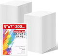 200 Pcs 5x7 Inch Small Canvas Boards by Unknown