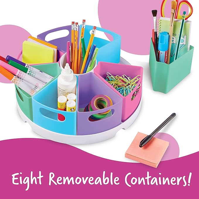 Learning Resources Create-a-Space Storage Center Pastel - Image 6