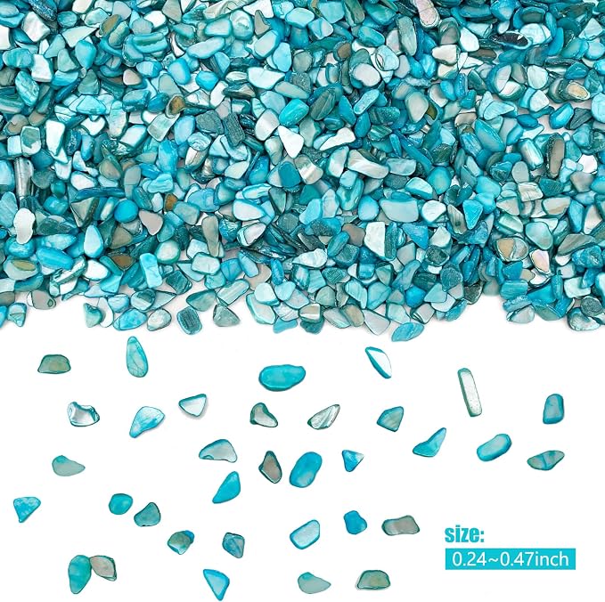 Crushed Shells for Crafts, Sea Shells for DIY Art, Vase Fillers Table Scatter - Image 5