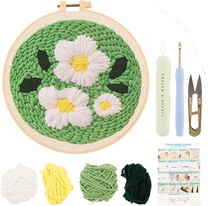 JEXLQTVR DIY Punch Needle Kit, Easy - Image 4