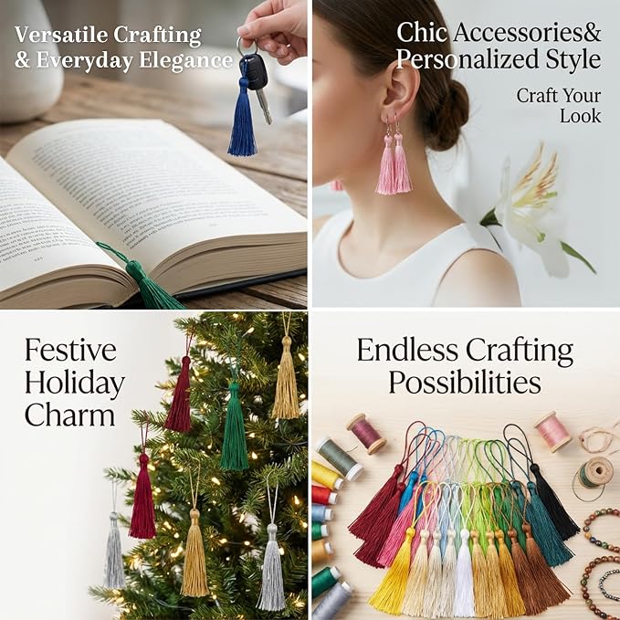 MAQIHAN Bookmark Tassels Bulk - Image 2