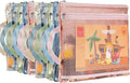 10 Pack Colored Mesh Zipper Pouch Bags, Double-Layer Nylon Puzzle Building by TrueLux