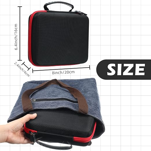 Aoriher 1 Pcs Dice Case with Removable Slotted Tray - Image 8