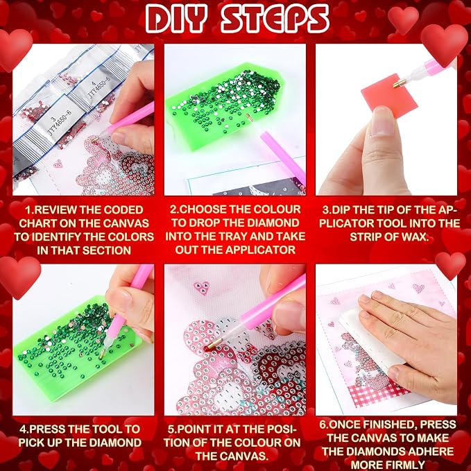 Trandraft 26 Pcs Fall Interchangeable Holiday Diamond Art Kits - Image 3