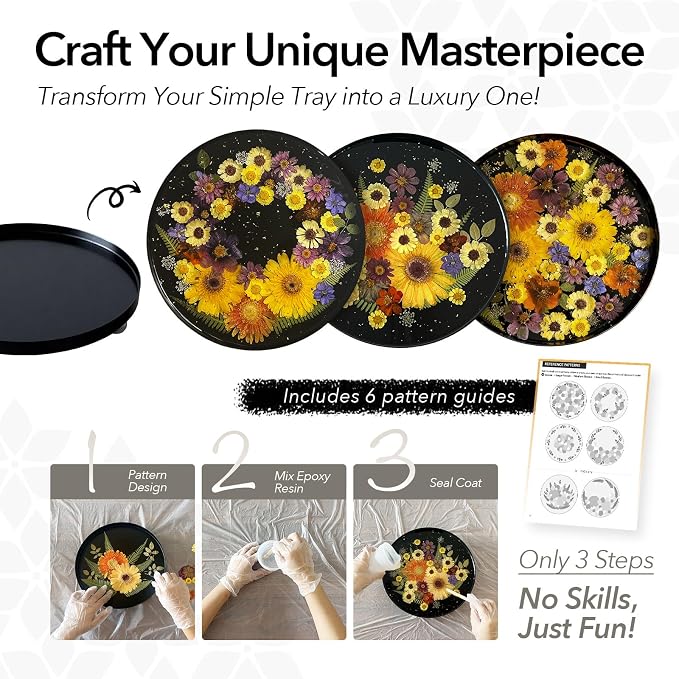Auraeve All-in-One Resin Tray Craft Kit - Image 2