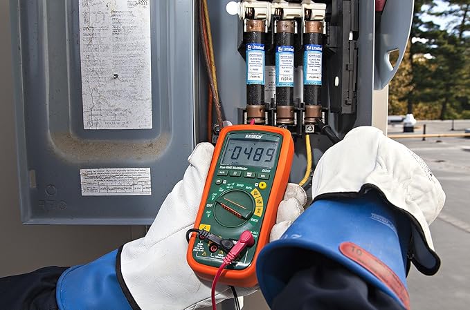 Extech EX355-12-Function True RMS Multimeter with Non-Contact Voltage Detection (NCV)