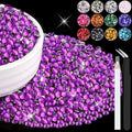 6000PCS 4mm Resin Rhinestones Bulk by BELLEBOOST