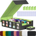 Kabinka Card Storage Box with Commander Display, 5-Row Deck Case with Removable by Kabinka