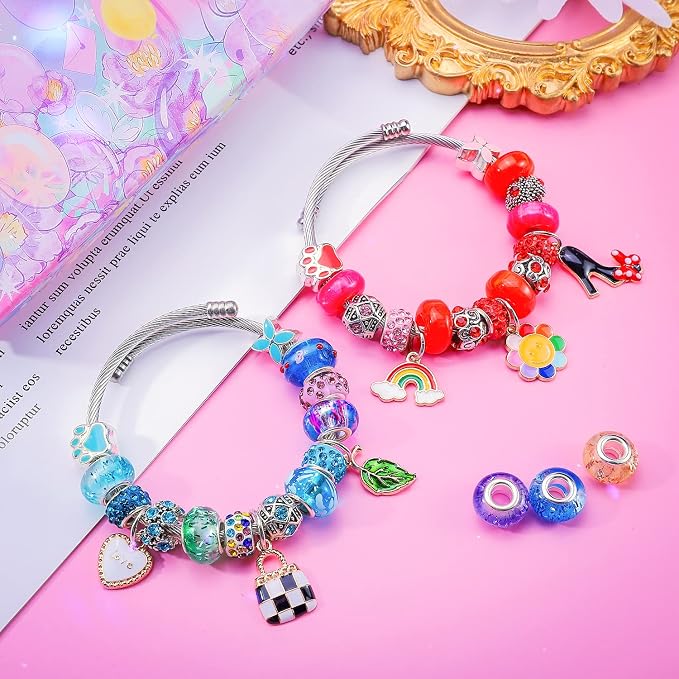 European Large Hole Spacer Charm Beads - Image 4