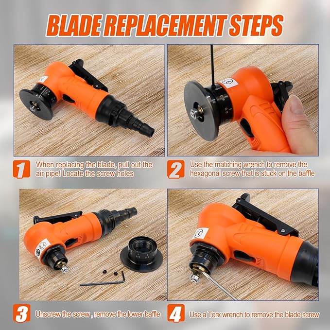 Pneumatic Chamfering Tool, Mini Chamfering Deburring Tool For Metal Beveling Machine Pneumatic Edge Beveler for Metal Trimming, Arc Corner Deburring Linear Beveling Trimming (Orange)