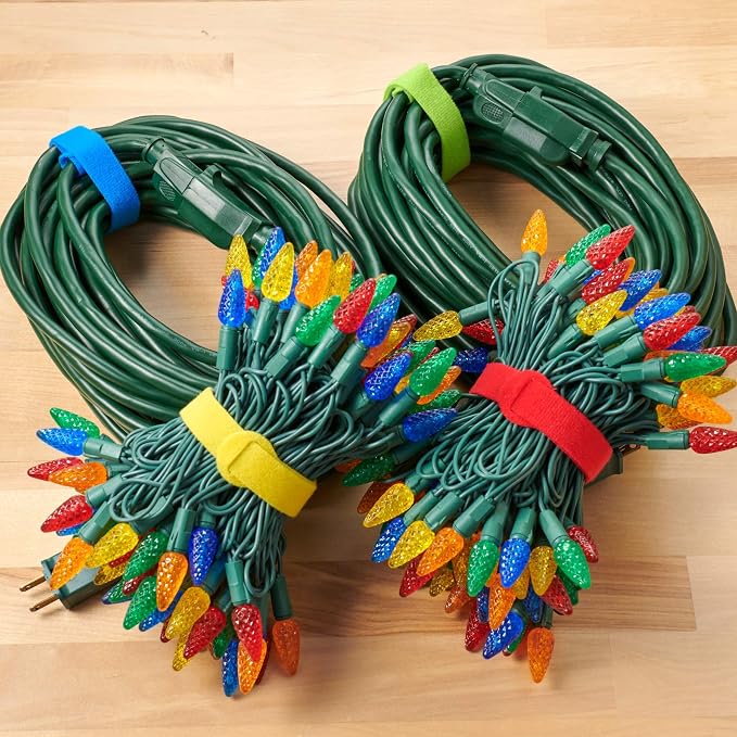 Self-Gripping Cable Ties by Wrap-It Storage, 12 Inch Straps – Reusable Hook and - Image 6
