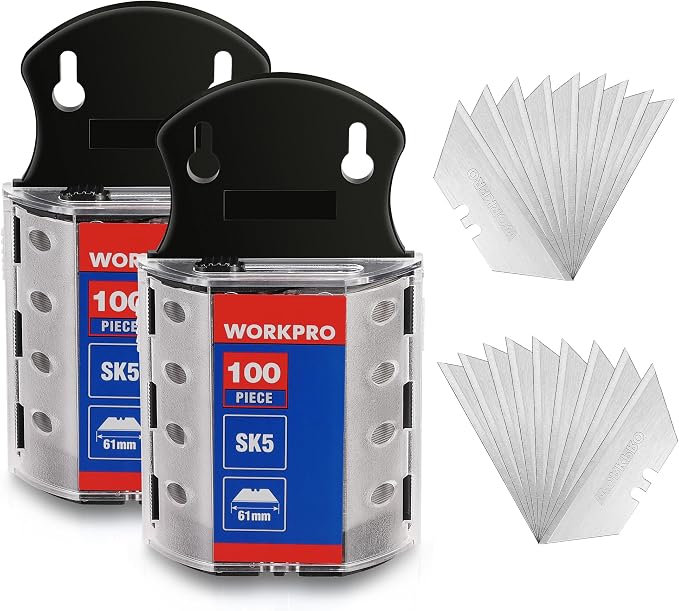 WORKPRO 200-Pack Utility Knife Blades by WORKPRO