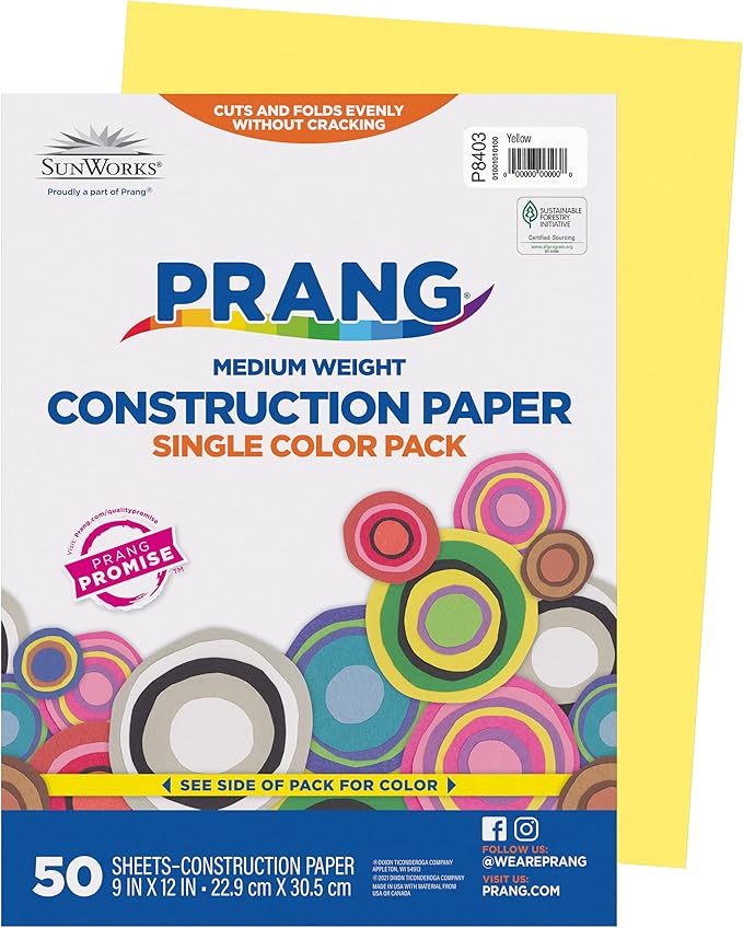 Prang Construction Paper, 50 Sheets & Prang Construction Paper, 50 Sheets - Image 4