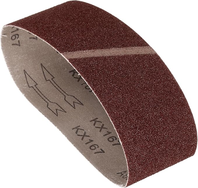 Sanding Belts 3 x 18 Inch 60 Grit Aluminum Oxide Abrasive Sandpaper for Belt Sander Metal Grinding Wood Working Weld Rust Removal