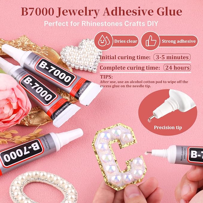 13000Pcs Flatback Pearls for Crafting, Bedazzling Bead for DIY Crafts Clothing - Image 4