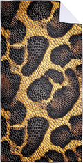 Snake Skin Pattern Beach Towel Oversized 36" x 72", Thin Lightweight Sand Free Quick Dry Microfiber Towel for Swimming Pool Cruise Camping Travel