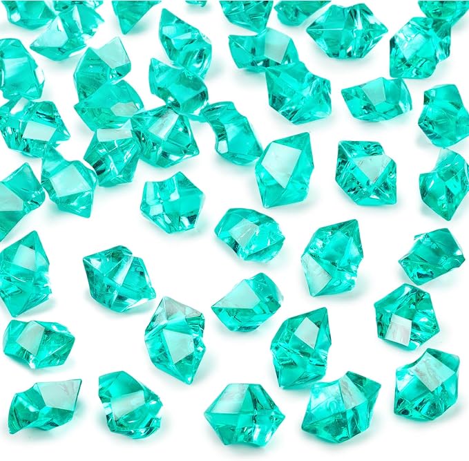 DomeStar Teal Fake Ice Rocks by DOMESTAR