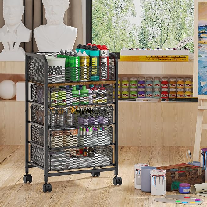 Yociyoga 5-Tier Craft Cart - Image 3