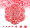 5600PCS Half Round Pearls Flatback Imitation Pearls by MLGDA