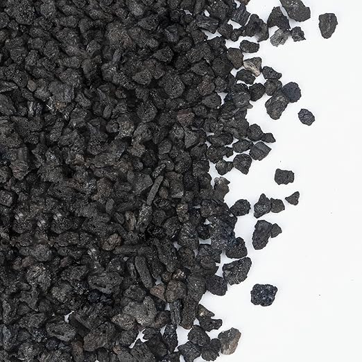 Pulovin 2.5lbs Lava Rocks for Plants, 1/5 Inch Black Gravel for Succulent by GardenSteward