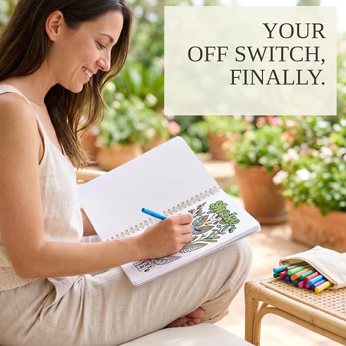 Beautiful Coloring Book Set of 2 - Image 9