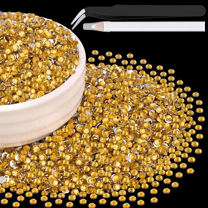 12000PCS 2mm Resin Rhinestones Bulk by BELLEBOOST