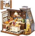 Rolife DIY Miniature House Kit for Adults, Baking Kitchen Mini Wooden Dollhouse by Rolife