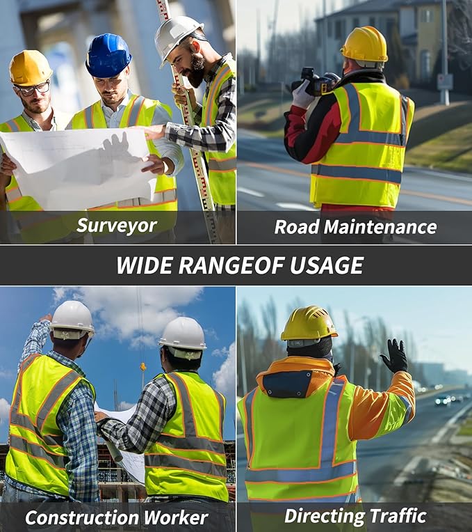 TOURGO Safety Vest Meets ANSI Class 2 Standards