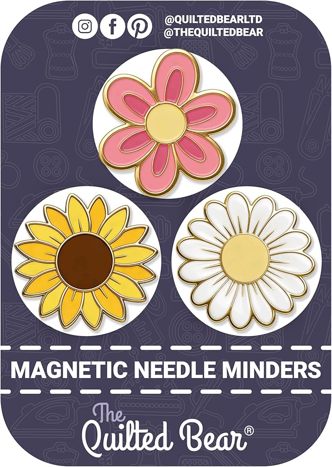The Quilted Bear Needle Minder by TheQuiltedBearsProducts